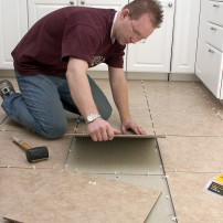 Installing Floor Tiles